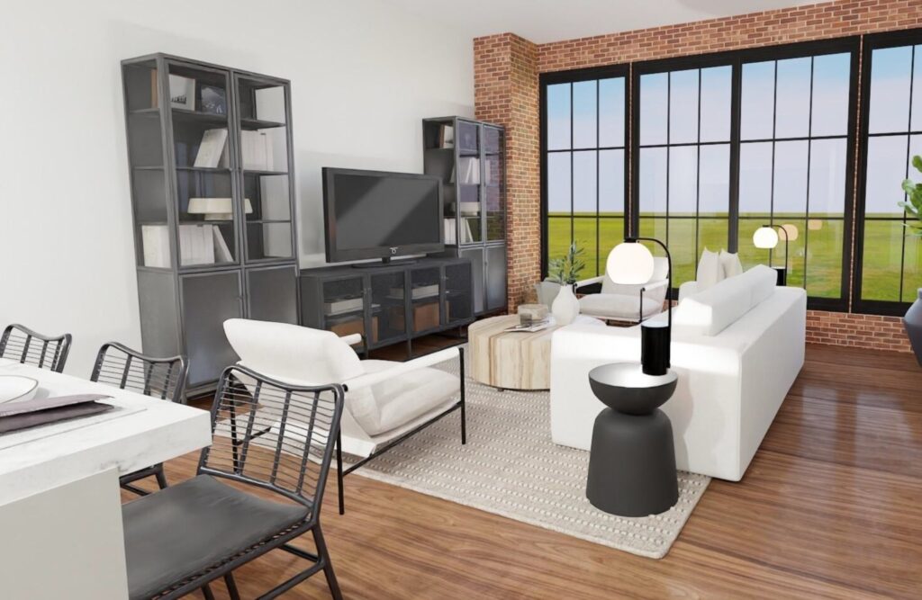 Textile Lofts Rendering