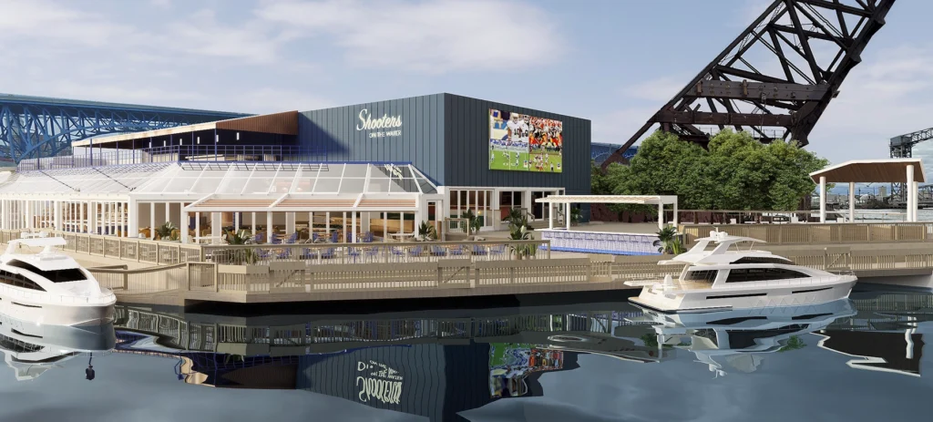 Shooters on the Water Rendering